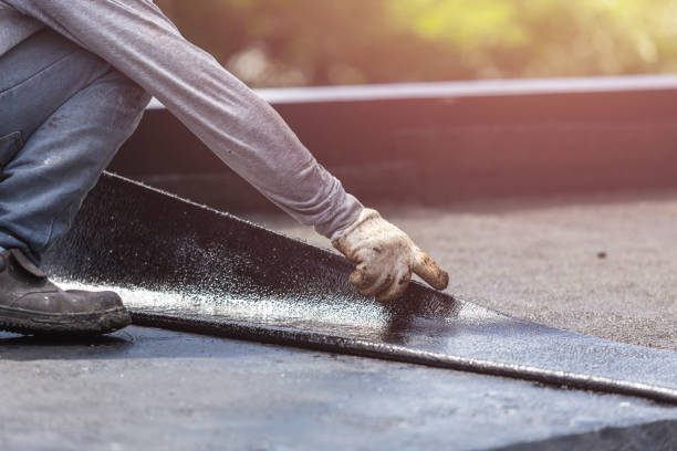 Professional Waterproofing technician working in South Bend, IN